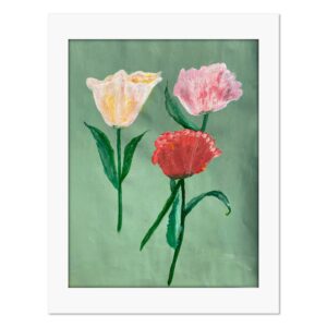 Drie bloemen - Maryam Abdi Biglouei