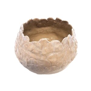 Keramische 'Opbouwschaal' wit ø25cm - Giovanni Cortenbach