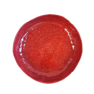 Decoratiebord Ø35 'doodles' rood - Iris Hesse - Afbeelding 3
