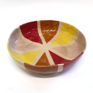 Decoratieschaal Ø35 'abstract I' - Tonnie Schneider